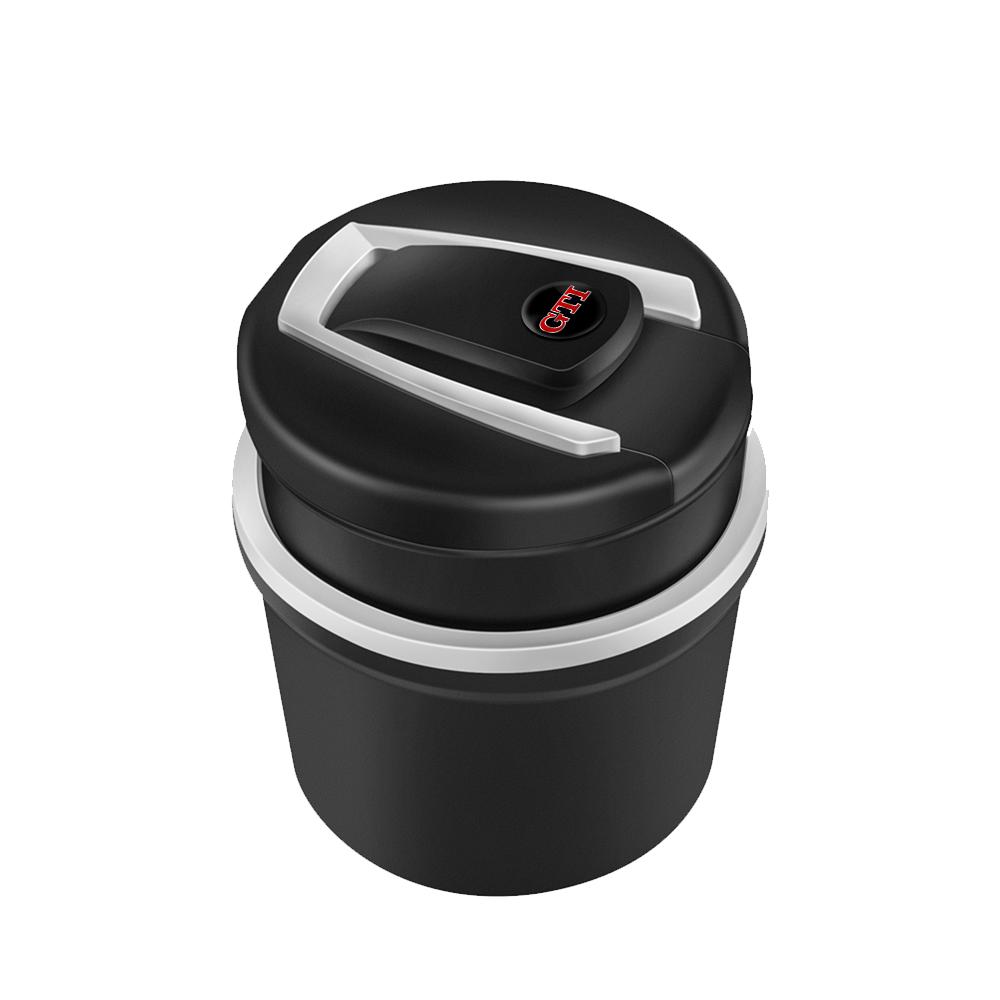 1pc Led Light Car Ashtray Cigar Ash Tray Coin Storage Cup For VW GTI Rline Polo Golf Passat Tiguan Lavida Santana AccessoriesKD1