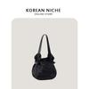 New Niche Design Nylon Cloth Tote Bag Korean Version Large Capacity Fashionable Versatile Single Shoulder Handbag for Women