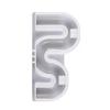 Arch Shaped Candlestick Silicone Mold DIY Concrete Resin Plaster Candle Holder Mould Handmade Crafts Home Decorations