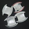 Car Upgrade Decoration Chrome Silver Door Bowl Handle Cover For Hyundai Accent Verna Solaris I25 2011-2017 Accessories