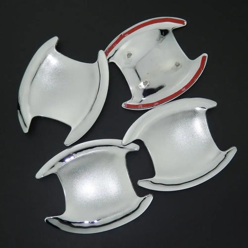 Car Upgrade Decoration Chrome Silver Door Bowl Handle Cover For Hyundai Accent Verna Solaris I25 2011-2017 Accessories