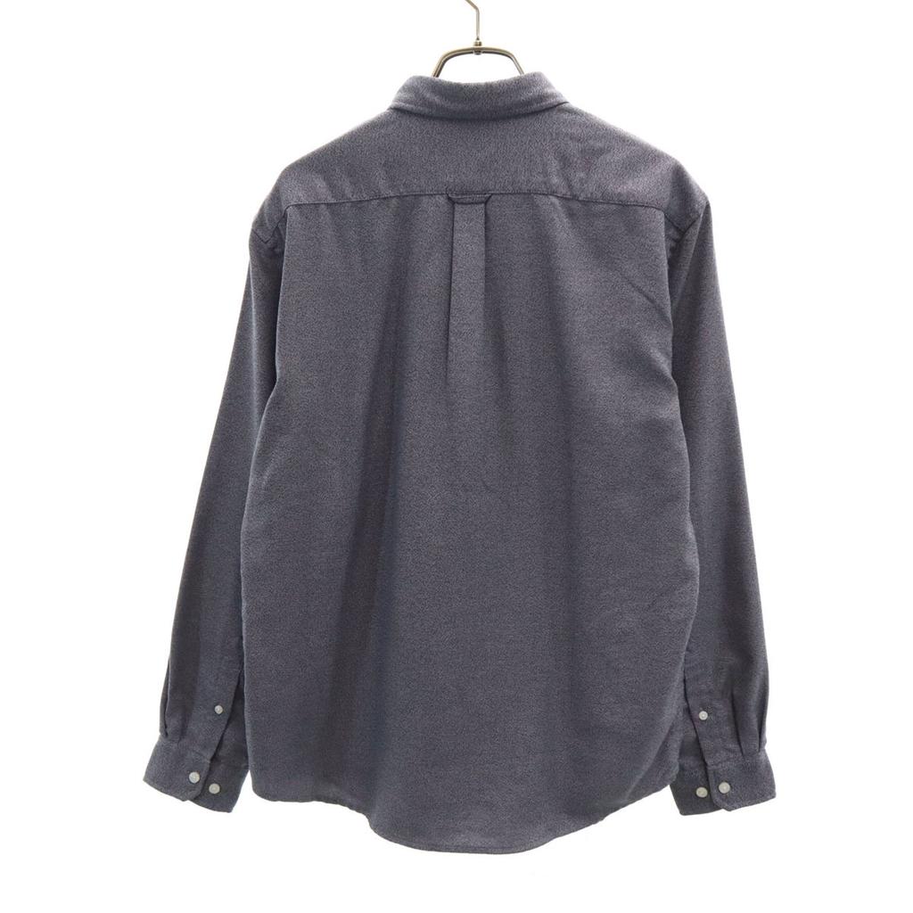 The North Face Long Sleeve TABOR Button Down Shirt M Navy NR61605 Outdoor Men's Used