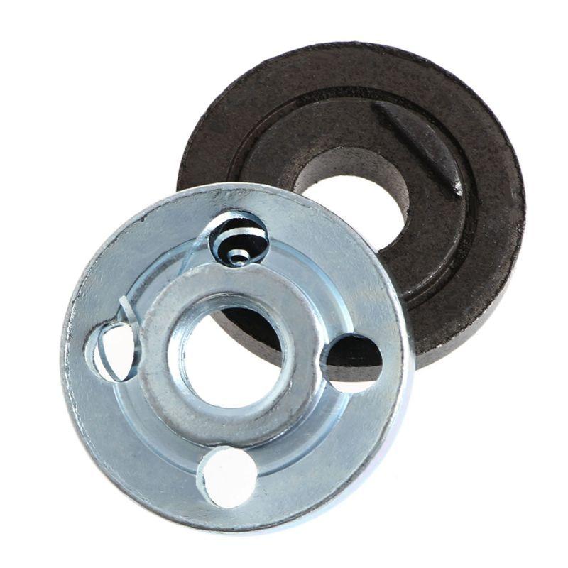 2021 New 2Pcs Angle Grinder Replacement Part Inner Outer Flange Set Fits for Makita 9523