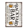 Traditional Metal Can Sign Wall Art With Old Encouraged Citations Permanent Iron Substance For Inside Deck Rectangular Home Coffeeshop Club Plan