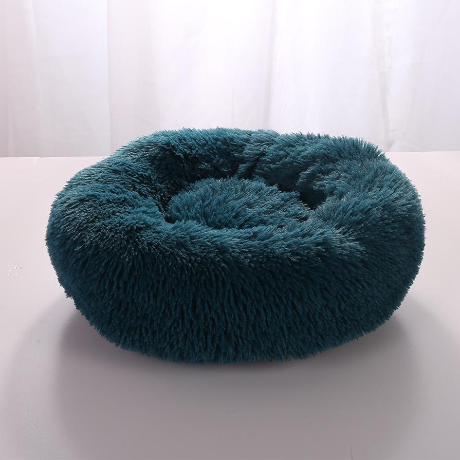 Super Soft Dog Bed Plush Cat Mat Dog Beds Round Cushion Pet Product Accessories Washable Dog and Cat Cushion Bed Winter Warm Sofa Hot Sell