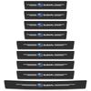 For Subaru STI XV Car Accessorie PU Leather Car Door Sill Plate Protector Stickers Threshold Side Trunk anti-scratch Protection X666