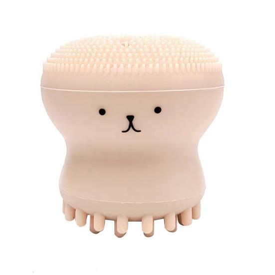 Face Brush Soft Silicone Facial Cleanser Sensitive Skin Deep Pore Cleansing Exfoliating Massage Brush Heads Waterproof Skincare Tool