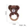 1Pc Baby Ratter Toys Wooden Teether Crochet Animals Bpa Free Rattle Toy Newborn Amigurumi Teether Baby Rattles Gifts For Newborn