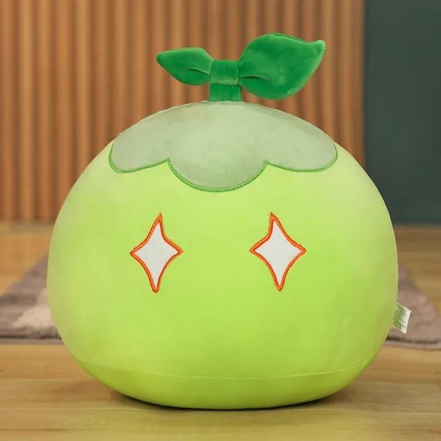 10cm Anime Project Genshin Impact Slime Pillow Doll Women Men Kawaii Cartoon Cosplay Plush Toys Accessories