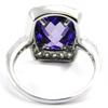White Amethyst 'Celestina' Silver Ring