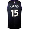 Nike X Współpraca NBA Sezon 24/25 Toronto Raptors Vince Carter City Edition Wygodna Wszechstronna Koszulka Koszykarska z Okrągłym Dekoltem FQ4394-010