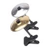 New Desktop Crash Cymbal Musical Saucer Car Crash Cymbal Alloy Crash Drums Cymbal Drum Mini Drum Easy To Install Clip-On