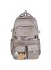 Schoolbag Japanese Ins College Style School Bag Women, Versatile Casual Large Capacity Backpack Junior High School Girls High School Student Backpack