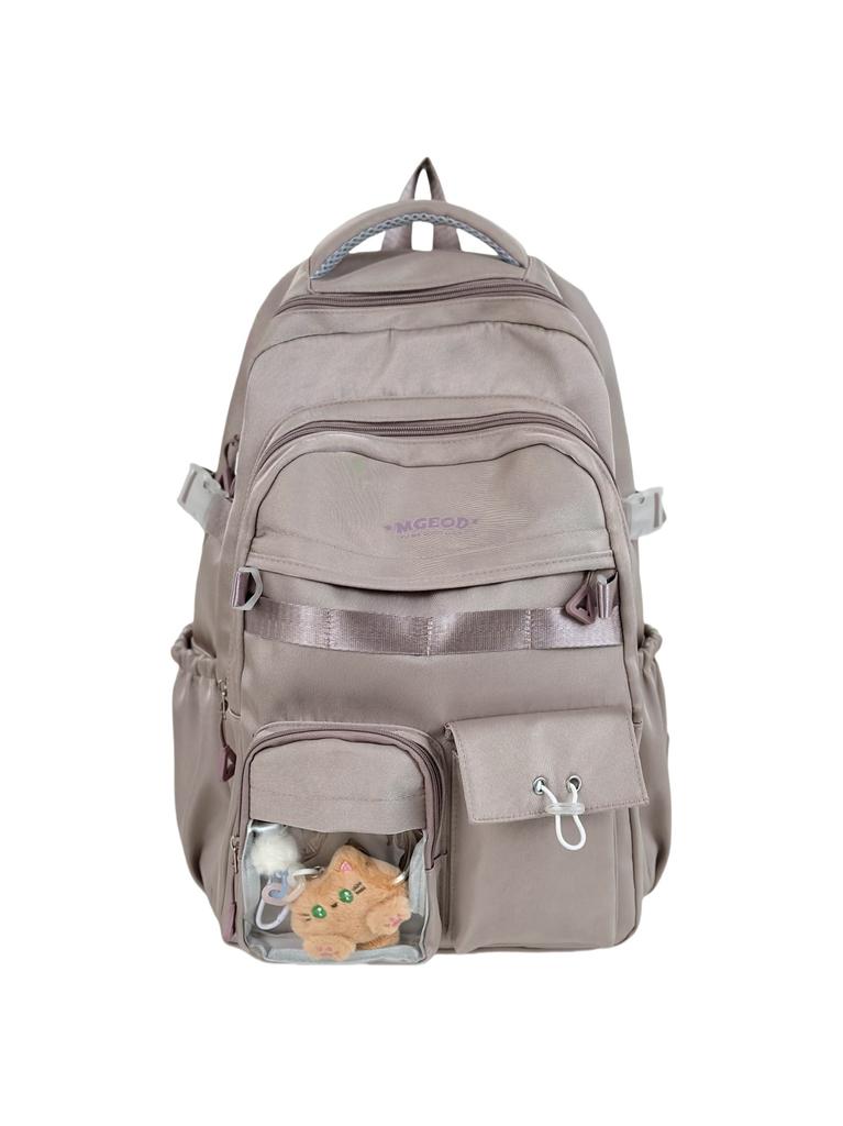 Schoolbag Japanese Ins College Style School Bag Women, Versatile Casual Large Capacity Backpack Junior High School Girls High School Student Backpack