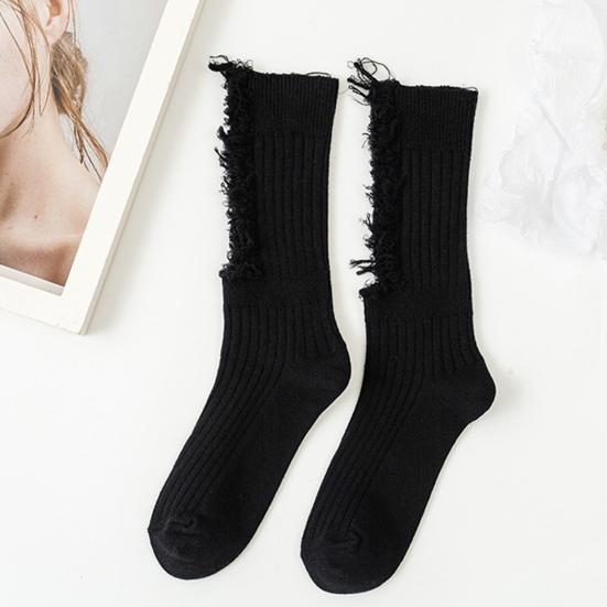 Calze da donna traspiranti morbide ad alta elasticità senza odore calzini da donna strappati calzini da fitness