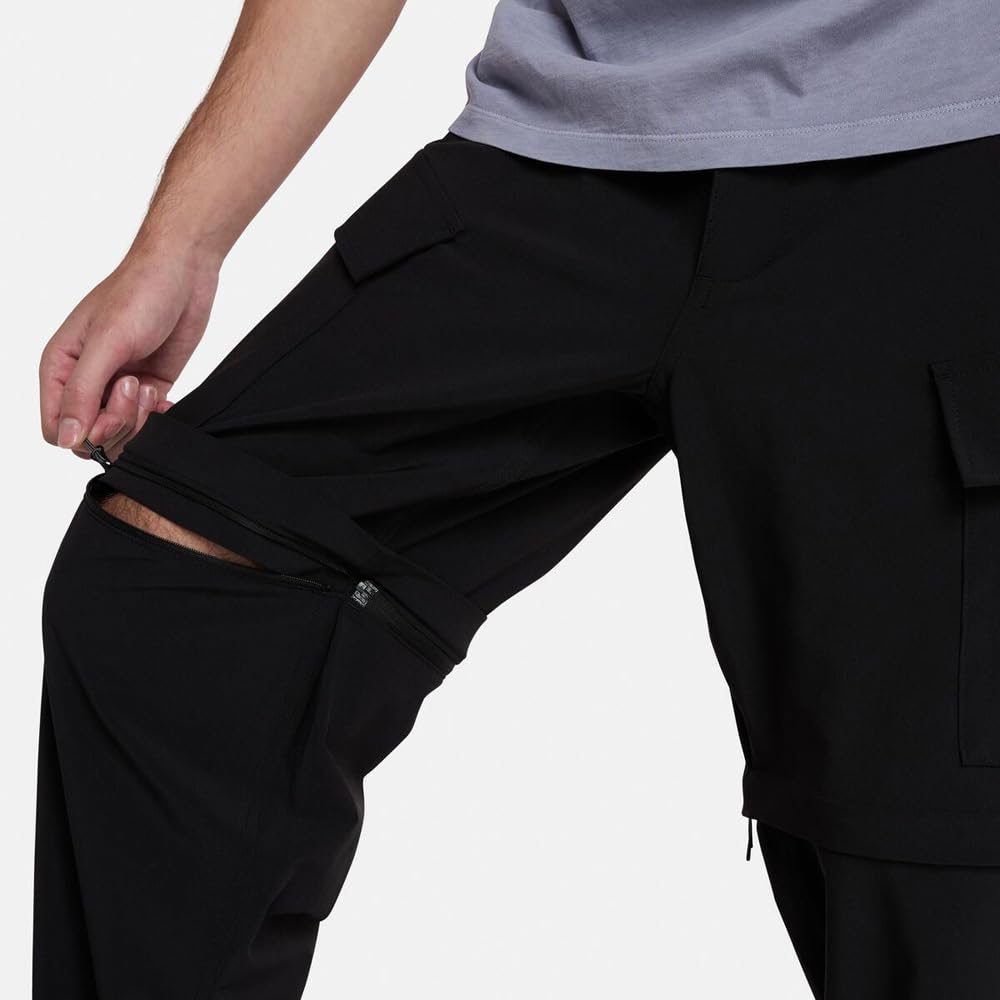 Timberland Herren Schnelltrocknende Verwandlungshose, Schwarz, Größe 32, TB0A66XQ0011