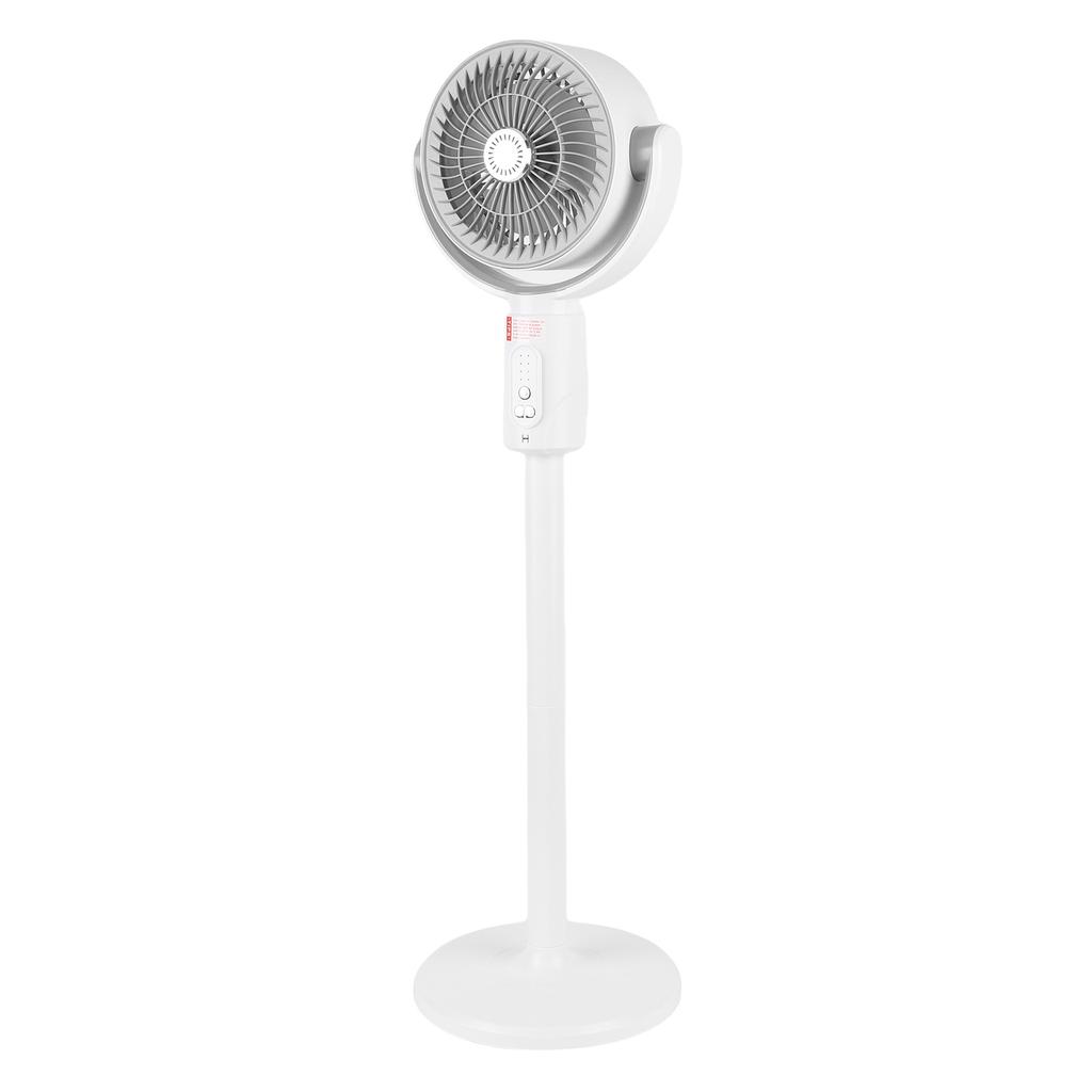 Standing Fan 180 Degree Manual Vertical Oscillating Fan Quiet Floor Fan with Remote Adjustable Height 5 Speeds 8H Timer