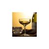 Toyo Sasaki Glass Lara Champagne Glasses, 150ml, Set of 6, HS Hard Strong HS Gold, Physically