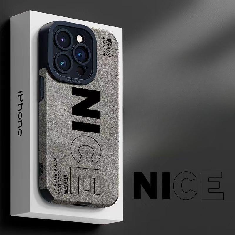 Ins Fur Good Luck Unlimited Apple 15 Couple Phone Case 14promax13 Anti Slip Heat Dissipation