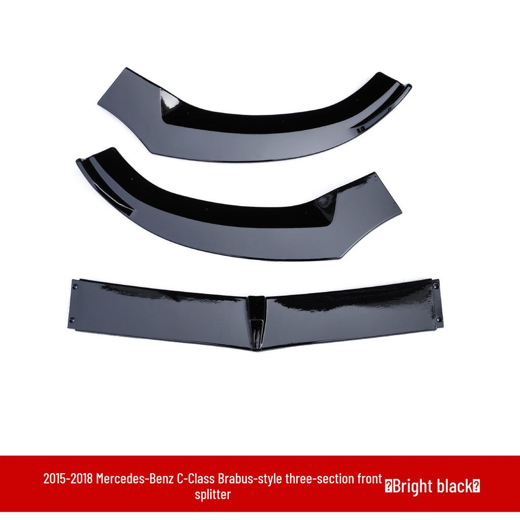 Deflector de Labio Delantero y Spoiler Trasero para Mercedes-Benz Clase C W205 C260 C200 2015-2018