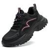 New Fashion Women Safety Shoes For Work Safety Boots Breathable Steel Toe Puncture Proof Sport Work Sneakers Slip-Resistant