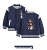 Vielseitige Baseballjacke für Kinder: Stilvolle mitteldicke Oberbekleidung für Jungen und Mädchen - Mittlere bis große Größen für Frühling, Herbst, Winter
