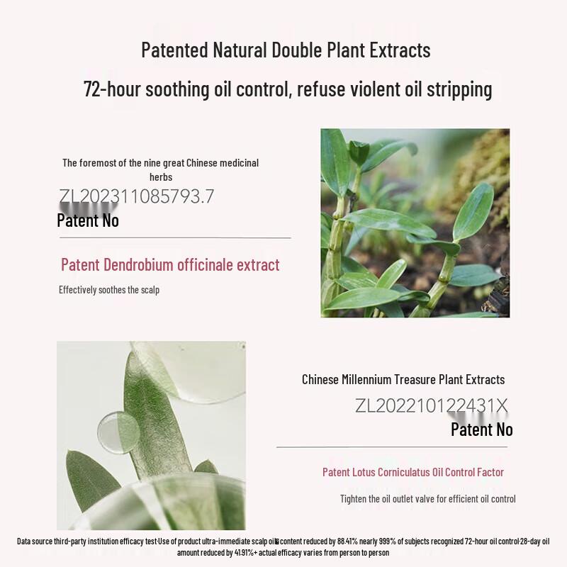 Ban Mu Hua Tian Morning Dew Rose Oil Control Shampoo