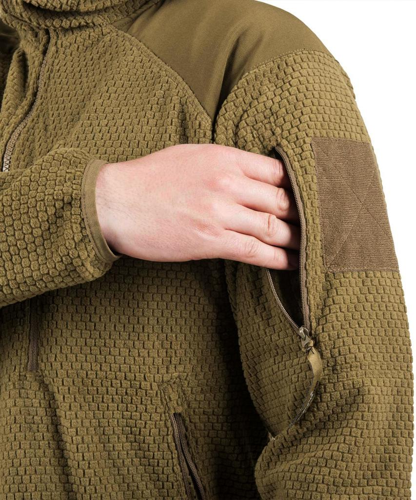Helikontex Alpha [Hoodie] Fleece Jacket Olive Green