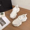 Platform Dad Shoes Women's Spring and Summer New Mesh Breathable Student Running Casual Sports Shoes