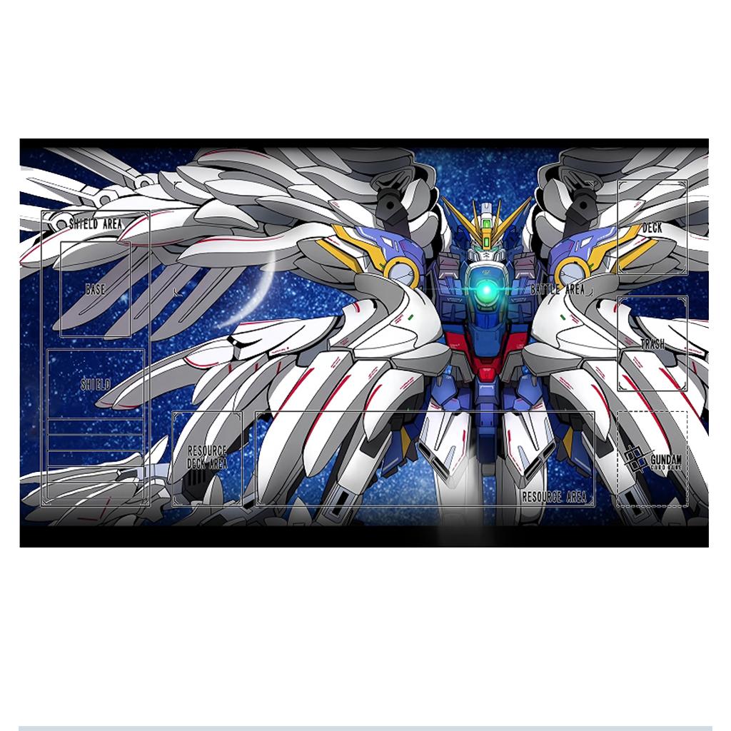 Gundam Playmat Self Made The Witch From Mercury Rubber Anti-slip GCG Battle Card Mat Anime Gift