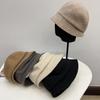 Small Brim Dome Wool Basin Hat Autumn and Winter Fashion Literary Bag Head Personality Show Face Little Fisherman Hat