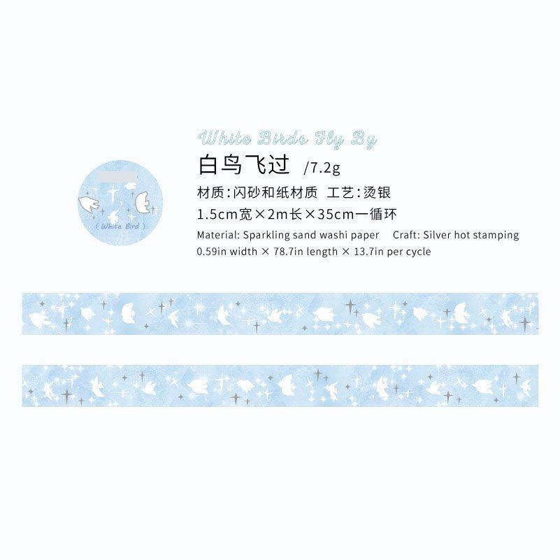 1roll High aesthetic, artistic, simple, fresh, small, and decorative background stickers for tents