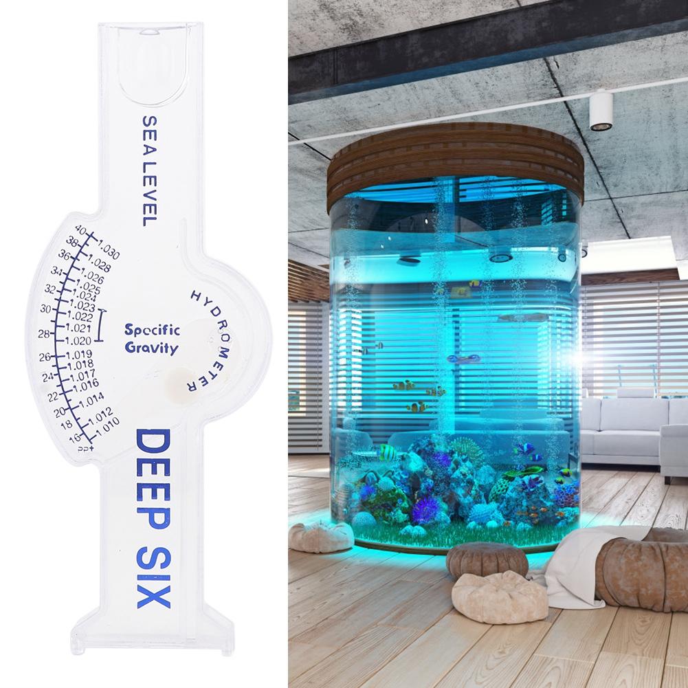 Acrylic Portable Special Aquaculture Aquarium High Precision Seawater Salinity Meter Salt Measuring