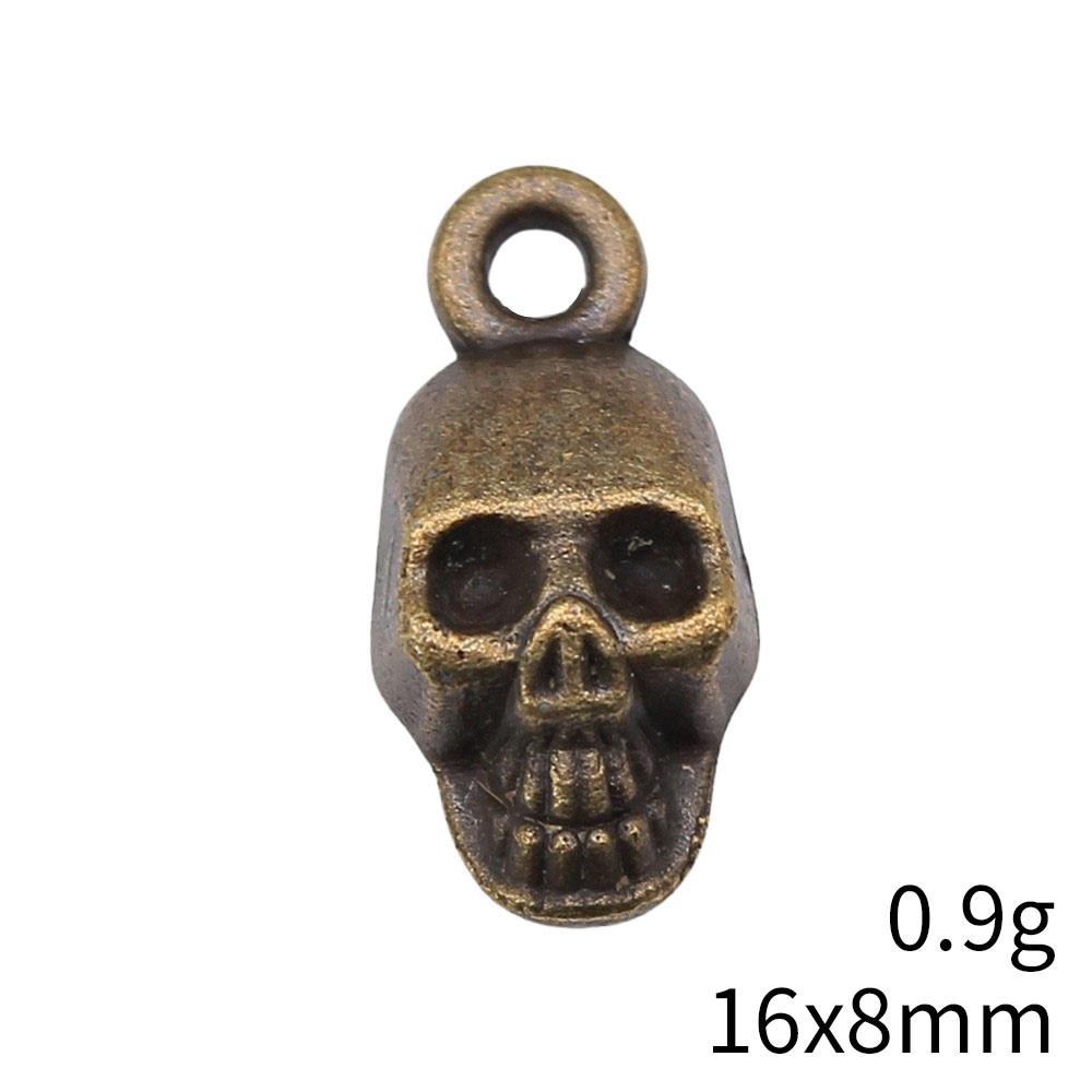 

Подвески для создания украшений ко Дню отца, подвески-скелеты, кулон, товары для рукоделия, мужской кулон A39-10pcs-16x8mm