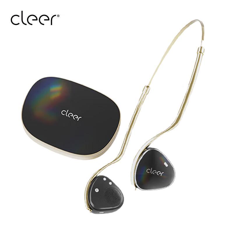 

Cleer Clip Open-Ear AI Bluetooth Headset with Dolby Audio