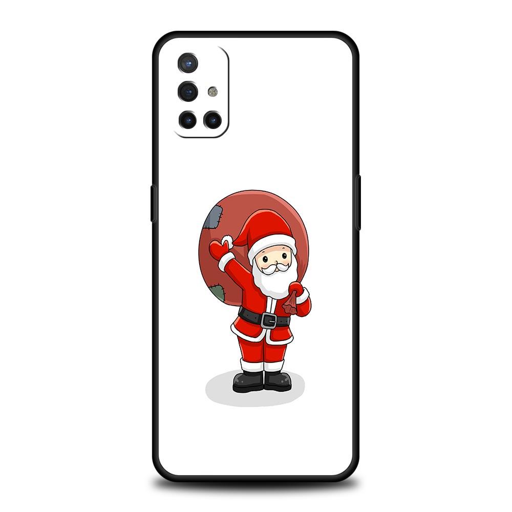 Phone Case For OnePlus 12 11 10 9 Pro 9T 12R 10R 9R 9RT 10T 8T 8 7 6T 7T Nord 2T CE 2 5G N200 N10 Cover Christmas Santa Claus