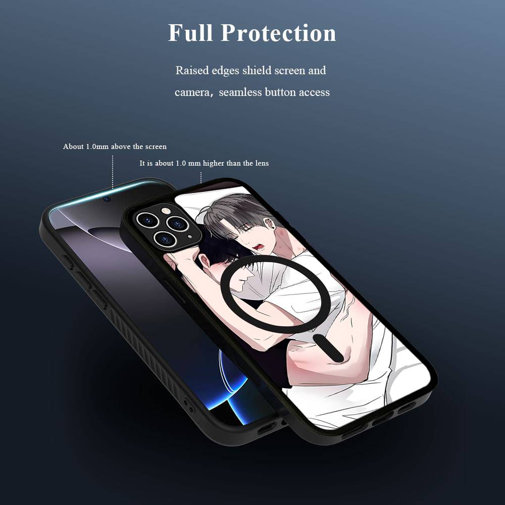 

Unsleep Bl Anime Magnetic Phone Case For IPhone 17 Pro Max 16 15 14 Plus 13 12 11 Pro Max For Magsafe Cover iPhone 11 pro