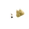 Musical Pear Note Sculpture Ceramic Bookend Creative Tabletop Ornament Fine Workmanship Centerpiece
