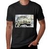 New 4CV, Old Vehicle, Motorbike, Cars T-Shirt Cute Clothes Anime Men T Shirts