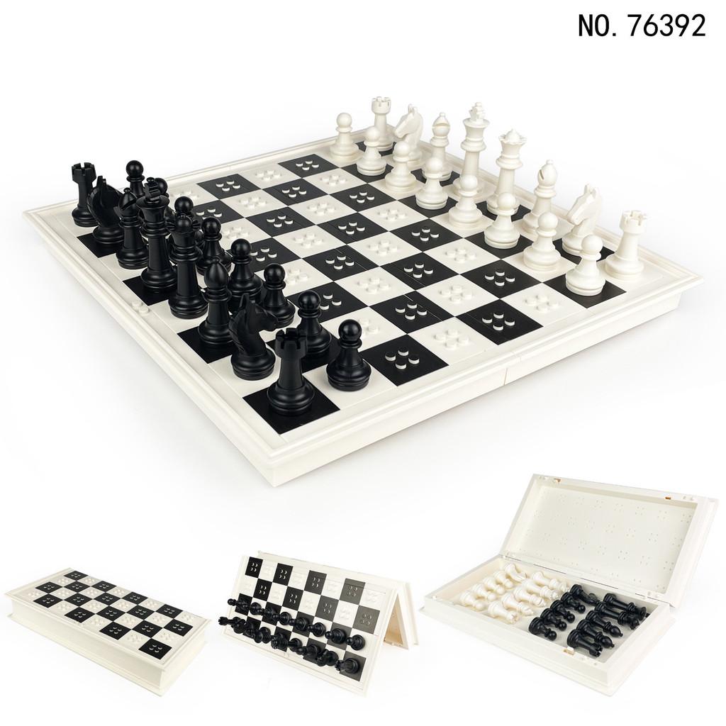 Classic Chess Building Blocks Set With Plastic For Kids And Adults