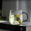 High Borosilicate Glass Snowflake Cold Water Kettle