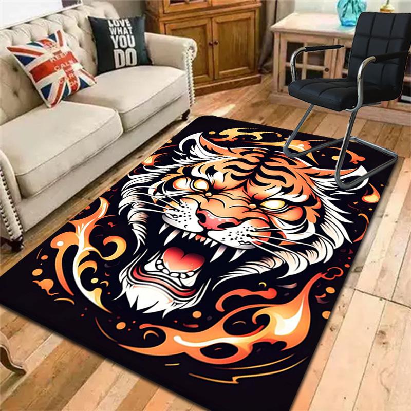 Tiger Rug Floor Mat for Living Room or Bedroom Soft and Comfortable Carpet a Gift for Birthday and Holiday.MFF0918290