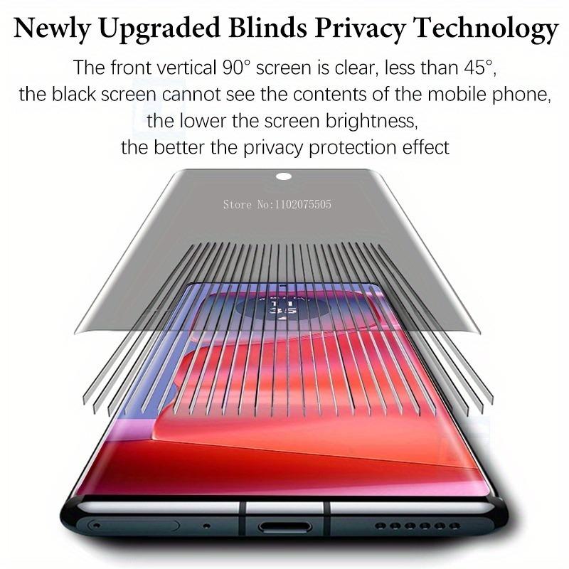 2PCS Full Coverage Privacy Hydrogel Film for Motorola Edge 60 Fusion 60 Stylus 50 Ultra 40Pro 50 Neo Anti-spy Soft Film No Glass