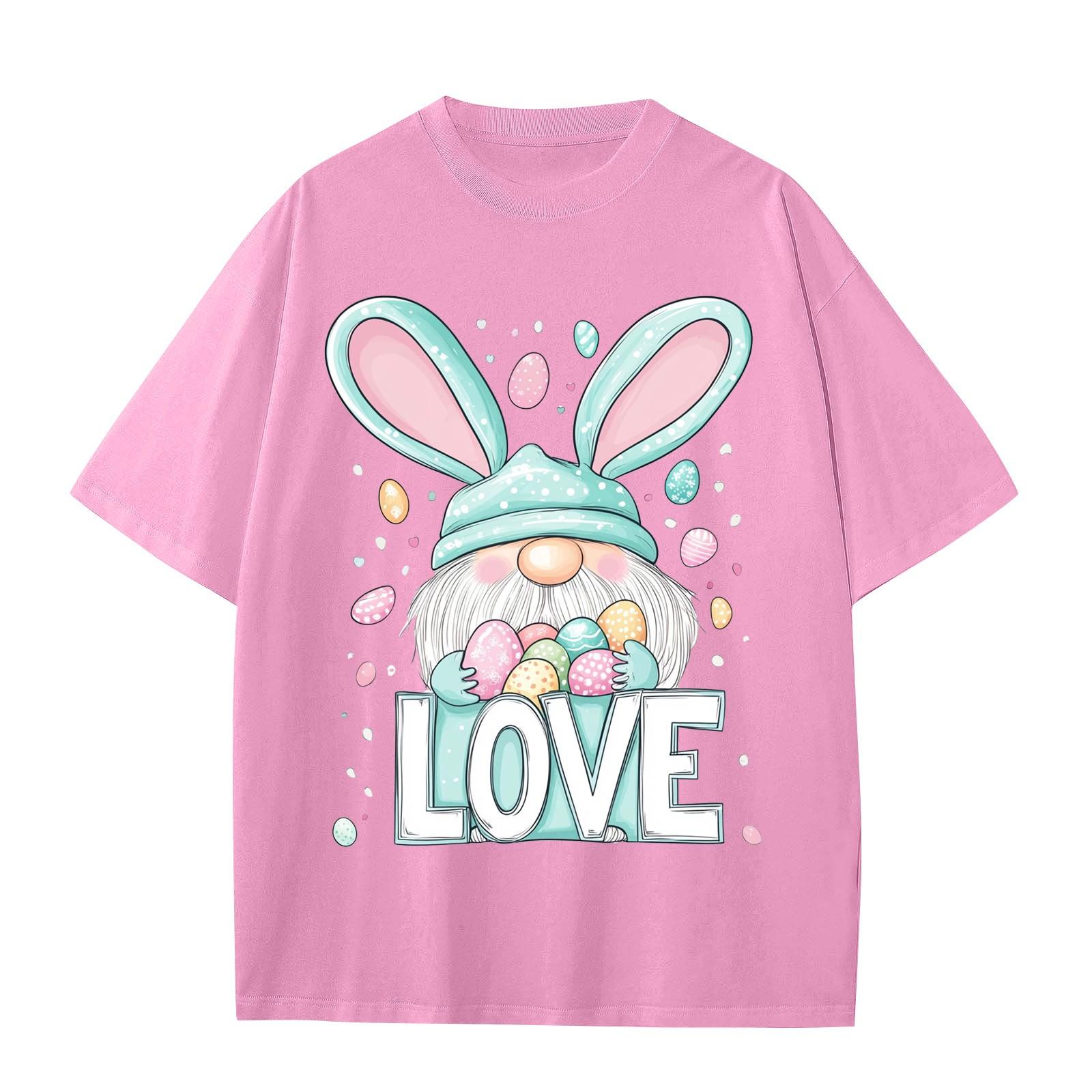 

Мужская и женская повседневная свободная футболка с принтом, круглый вырез, пуловер, топ с короткими рукавами L синий