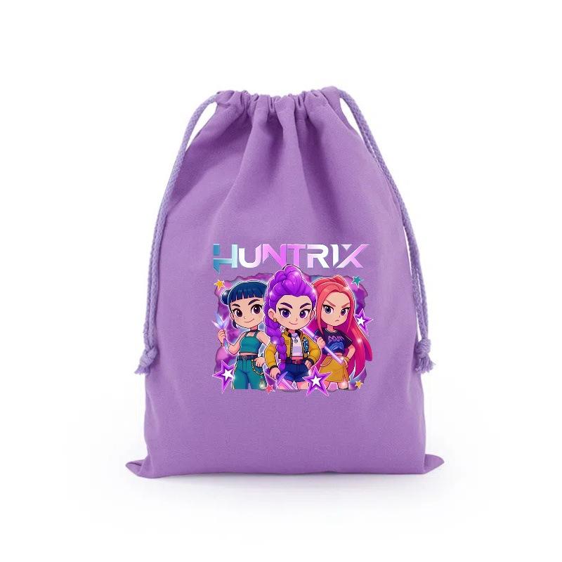 High-Quality Huntress High-Quality Group High-Quality Cartoon High-Quality Canvas High-Quality Drawstring High-Quality Bag, High-Quality Travel