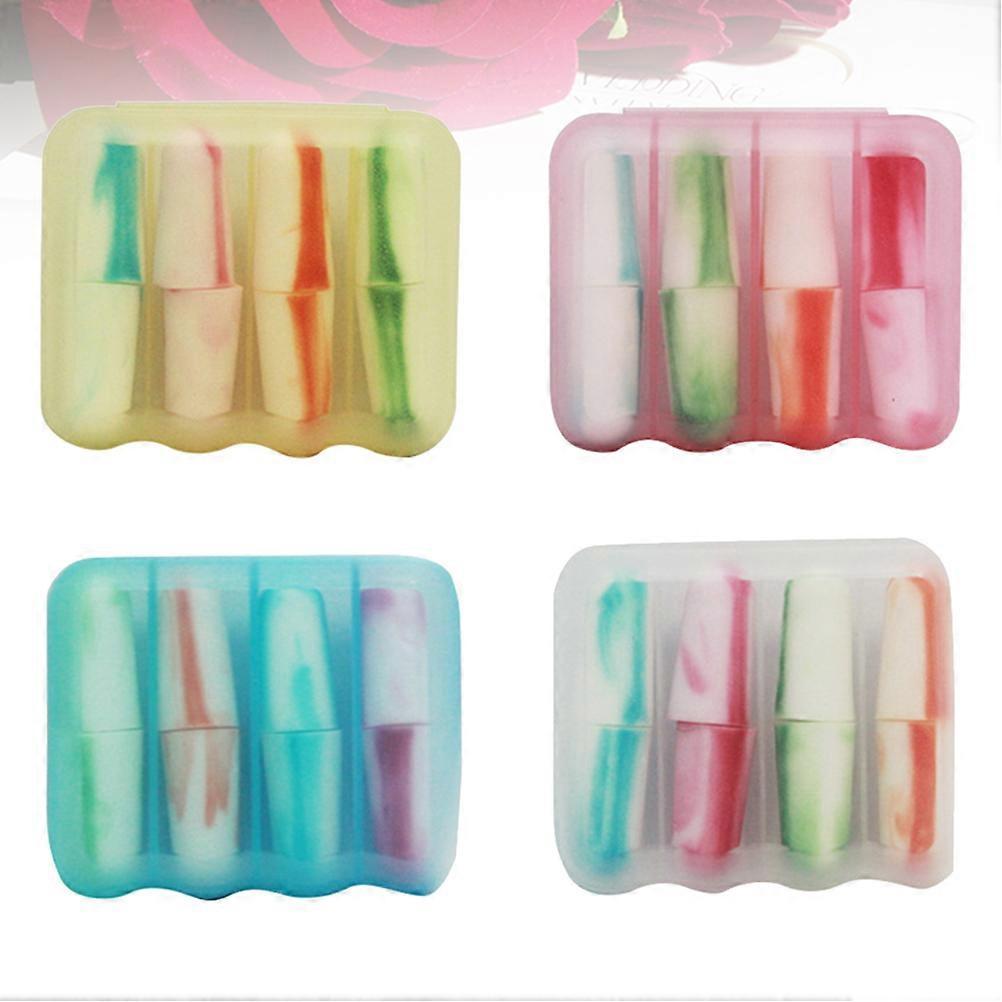 Anti-Noise Earplug Noise Reduction Ear Plug 8Pcs for Sleep and Work