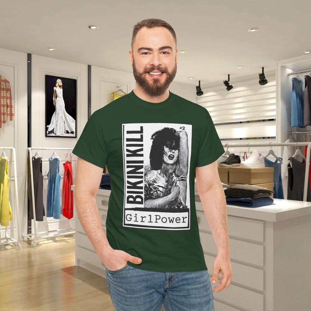 Bikini Kill Girlpower Punk TShirt S
