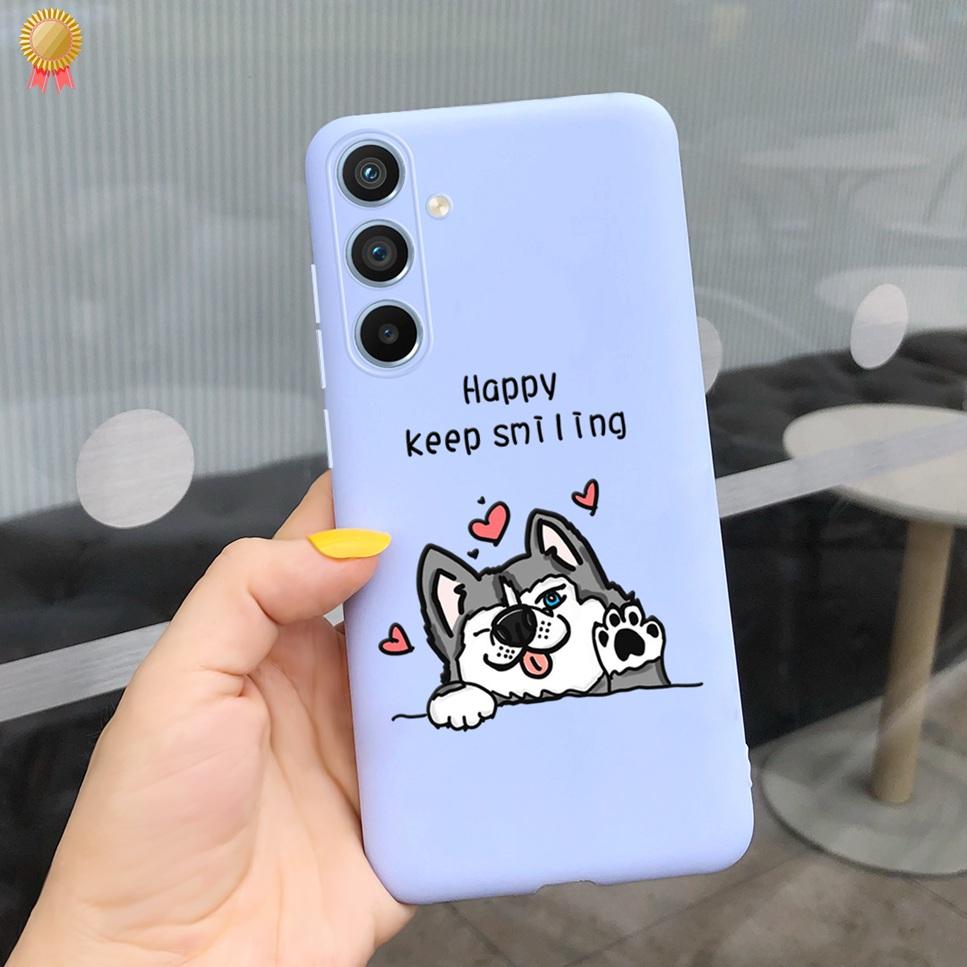 For Samsung Galaxy A24 A 24 4G Case Cute Shockproof Silicone Cartoon Back Cover For Samsung A24 SM-A246M A 24 Funda