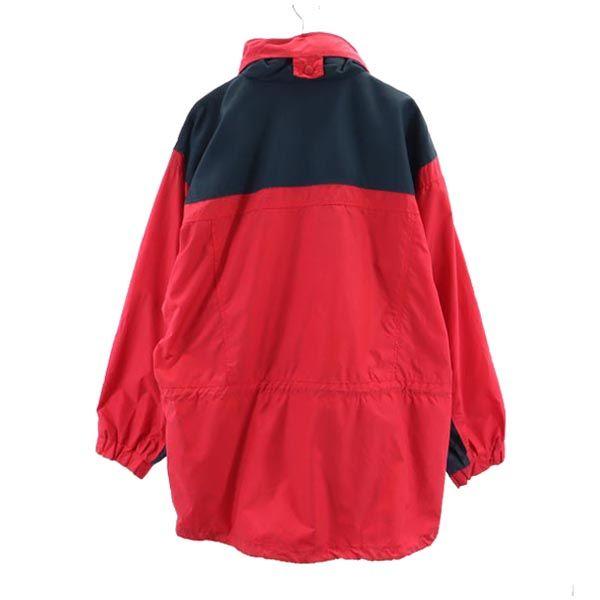 Columbia Outdoor Old Nylon jacket LL Red x black Men's Used