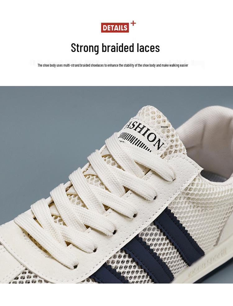 Pantofi noi de vară pentru bărbați, din plasă respirabilă, pentru alergare și casual - Ușori, confortabili și cu talpă moale, adidași Forrest Gump.